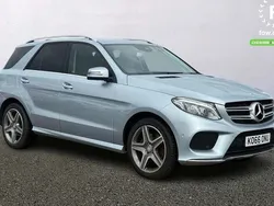 Silver Used 2017 Mercedes GLE350 AMG line Estate | £21,299 (Fair price)