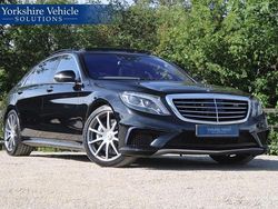 Black Used 2016 Mercedes S63L AMG Executive Sedan | £35,989