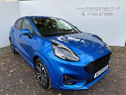 Blue Used 2023 Ford Puma ST-Line Hatchback | £17,990 (Fair price)