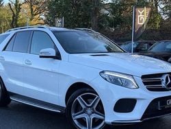 White Used 2016 Mercedes GLE350 AMG Line Premium Estate | £19,995 (Fair price)