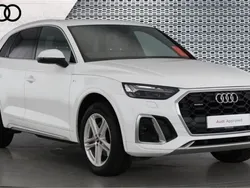 White Used 2022 Audi Q5 S-Line SUV | £31,688 (Good price)