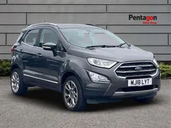 Grey Used 2018 Ford Ecosport Titanium SUV | £10,495 (Fair price)