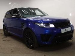 Blue Used 2017 Land Rover Range Rover Sport SVR SUV | £29,995 (Super price)