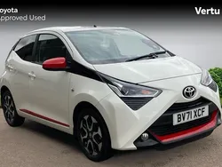 White Used 2021 Toyota Aygo Trend Hatchback | £10,894 (Fair price)