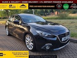 Black Used 2016 Mazda 3 Inclusive Hatchback | £6,995 (Fair price)