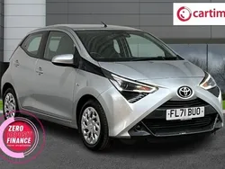 Silver Used 2021 Toyota Aygo X-play Hatchback | £9,445 (Good price)