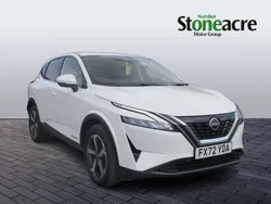 White Used 2022 Nissan Qashqai N-Connecta SUV | £23,000 (Fair price)
