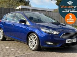 Blue Used 2016 Ford Focus Zetec Hatchback | £4,695 (Fair price)
