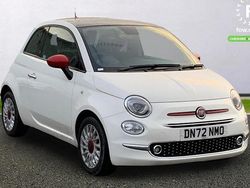 White Used 2022 Fiat 500 Red Hatchback | £10,299