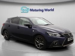 Blue Used 2019 Lexus CT200h Sport Line Hatchback | £15,212 (Fair price)
