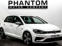 White Used 2018 VW Golf VII R Hatchback | £18,490 (Fair price)