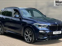 Blue Used 2019 BMW X5 M Sport SUV | £37,490 (A bit pricey)