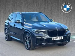 Grey Used 2021 BMW X5 M Sport SUV | £44,199 (Fair price)