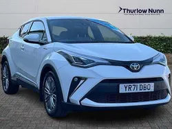 White Used 2021 Toyota C-HR SUV | £18,900 (Good price)
