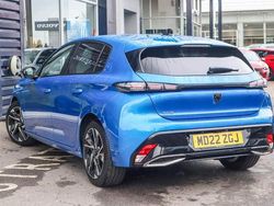 Blue Used 2022 Peugeot 308 Allure Premium Hatchback | £17,578 (Fair price)