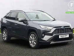 Grey Used 2021 Toyota RAV4 Hybrid SUV | £24,399 (Good price)