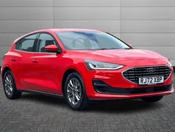 Race red Used 2022 Ford Focus Titanium Hatchback | £15,695 (Good price)