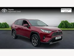 Red Used 2025 Toyota RAV4 Hybrid Design SUV | £30,019 (Super price)