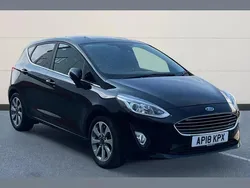 Shadow black (premium colour) Used 2018 Ford Fiesta Zetec Hatchback | £8,939 (Fair price)