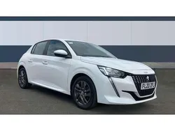 White Used 2020 Peugeot 208 Active Hatchback | £11,341 (Fair price)