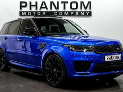 Blue Used 2019 Land Rover Range Rover Sport SUV | £32,990 (Expensive)