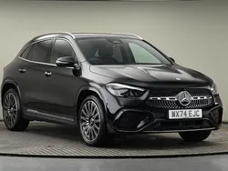 Cosmos black metallic finish Used 2024 Mercedes GLA200 AMG line SUV | £36,500