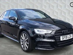 Black Used 2019 Audi A3 Black Edition Hatchback | £18,650 (Fair price)