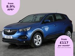 Blue Used 2018 Vauxhall Grandland X S SUV | £7,952 (Fair price)