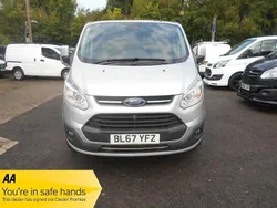 Silver Used 2017 Ford Transit Custom Limited Van | £7,999 (A bit pricey)