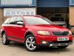 Red Used 2014 Skoda Octavia Scout 4x4 Estate | £8,495 (Fair price)