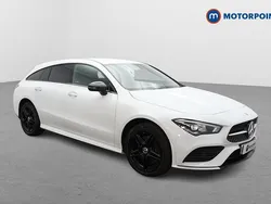 White Used 2023 Mercedes CLA250e AMG Line Premium Sedan | £22,999 (Fair price)