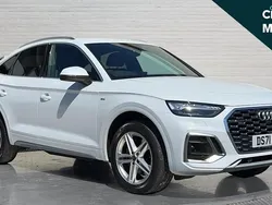 White Used 2022 Audi Q5 S-Line SUV | £32,587 (Fair price)