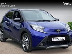 Blue Used 2022 Toyota Aygo Hatchback | £12,910 (Fair price)
