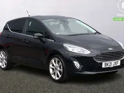 Black Used 2021 Ford Fiesta Titanium X Hatchback | £13,299 (Good price)