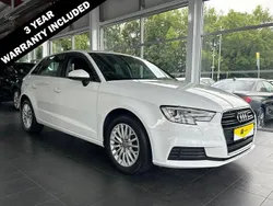 White Used 2018 Audi A3 Sportback Business Hatchback | £8,395 (Fair price)