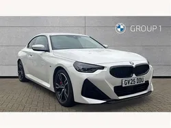 Alpine white New 2025 BMW 220 M Sport Coupe | £37,595 (Fair price)