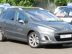 Black Used 2014 Peugeot 308 Active Estate | £5,990 (Good price)