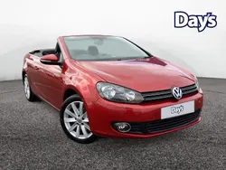 Red Used 2015 VW Golf Cabriolet SE Cabriolet | £6,999 (Fair price)