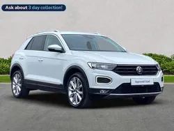 White Used 2021 VW T-Roc SEL SUV | £14,998 (Fair price)
