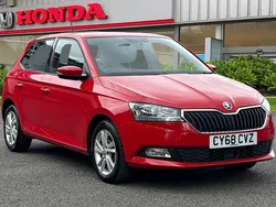 Red Used 2018 Skoda Fabia SE Hatchback | £9,244 (Good price)
