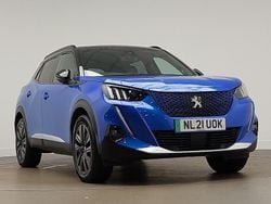 Blue Used 2021 Peugeot e-2008 Premium SUV | £14,498 (Fair price)
