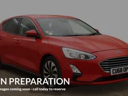 Red Used 2018 Ford Focus Zetec Hatchback | £9,990 (Expensive)