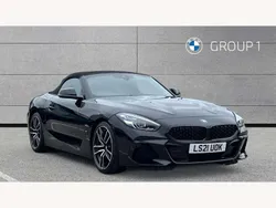 Black sapphire metallic paint Used 2021 BMW Z4 M Sport Cabriolet | £31,495 (Expensive)