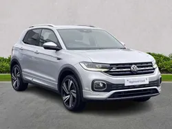 Silver Used 2022 VW T-Cross R-line SUV | £18,655 (Good price)