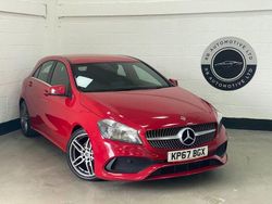 Red Used 2017 Mercedes A200 AMG line Hatchback | £9,995 (Fair price)