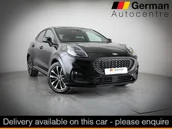 Black Used 2022 Ford Puma Gen-E ST-Line SUV | £16,650 (A bit pricey)