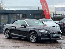 Black Used 2019 Audi A5 Cabriolet S-Line Cabriolet | £14,550 (Fair price)
