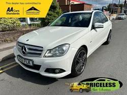White Used 2011 Mercedes C220 Edition 1 Sedan | £2,495