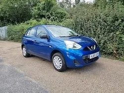 Blue Used 2015 Nissan Micra Visia Hatchback | £3,795 (Fair price)