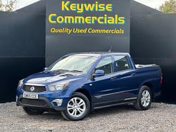 Blue Used 2016 Ssangyong (KGM) Korando Pickup | £9,990